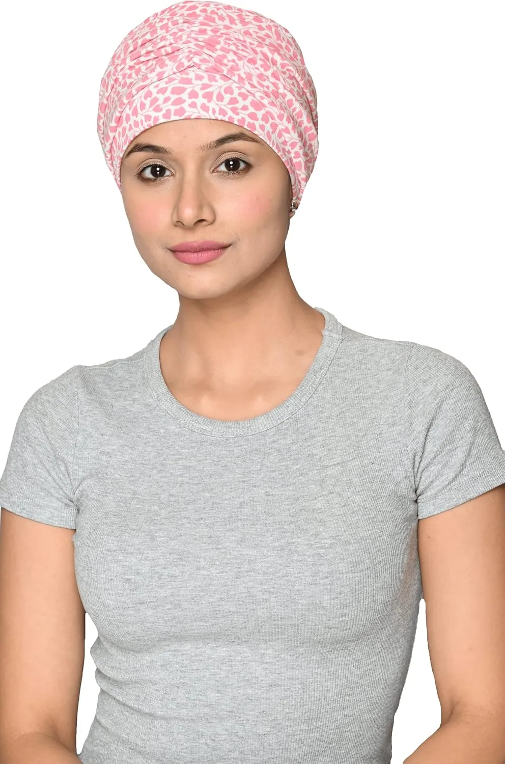 2 Piece Chemo Cap Cancer Headwear for Women Silky Soft Bamboo Caps for Hair Loss (2 Piece)