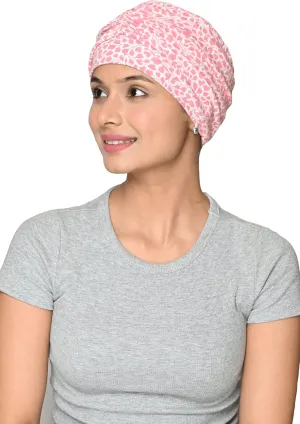 2 Piece Chemo Cap Cancer Headwear for Women Silky Soft Bamboo Caps for Hair Loss (2 Piece)