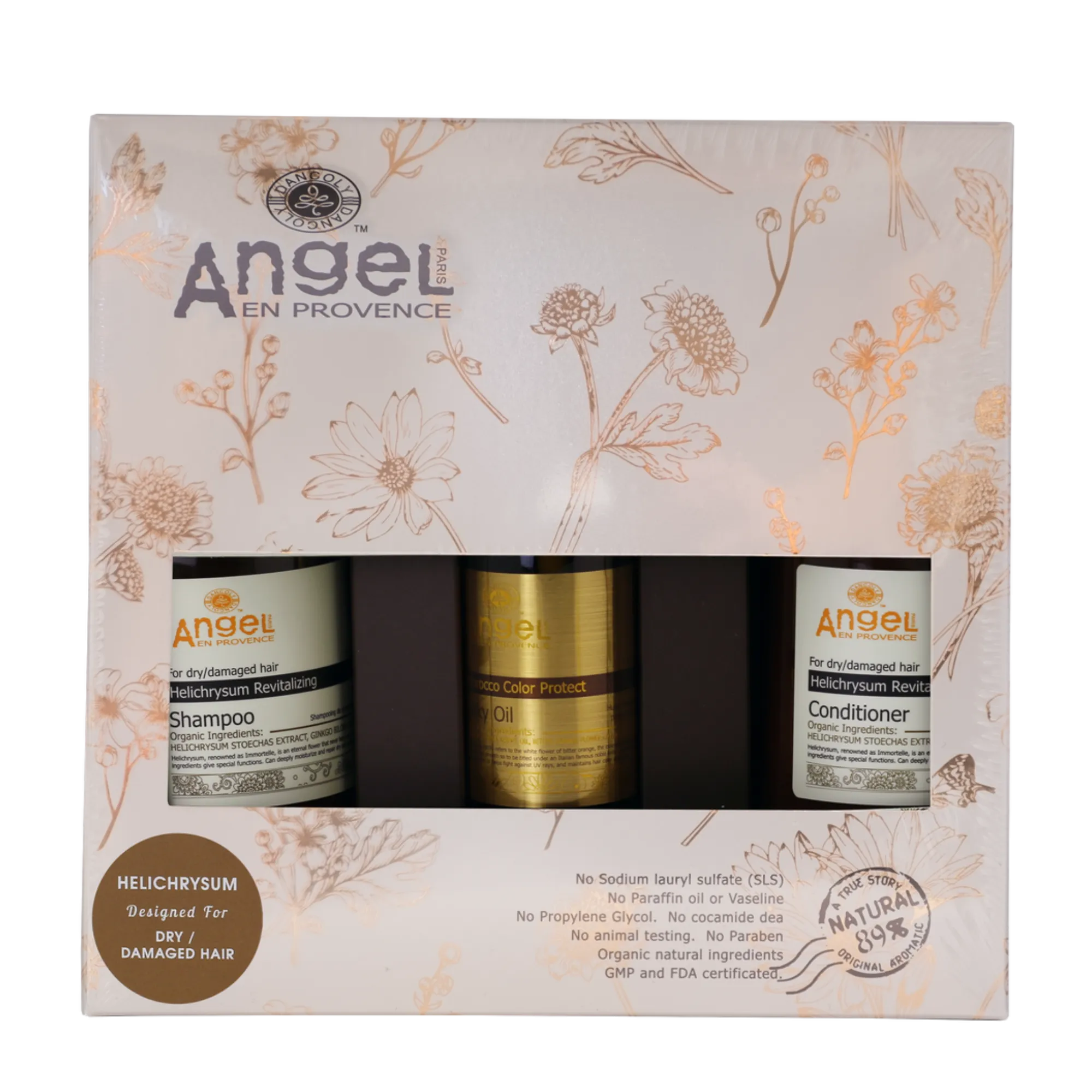 Angel En Provence Helichrysum Silky Oil Trio Gift Pack