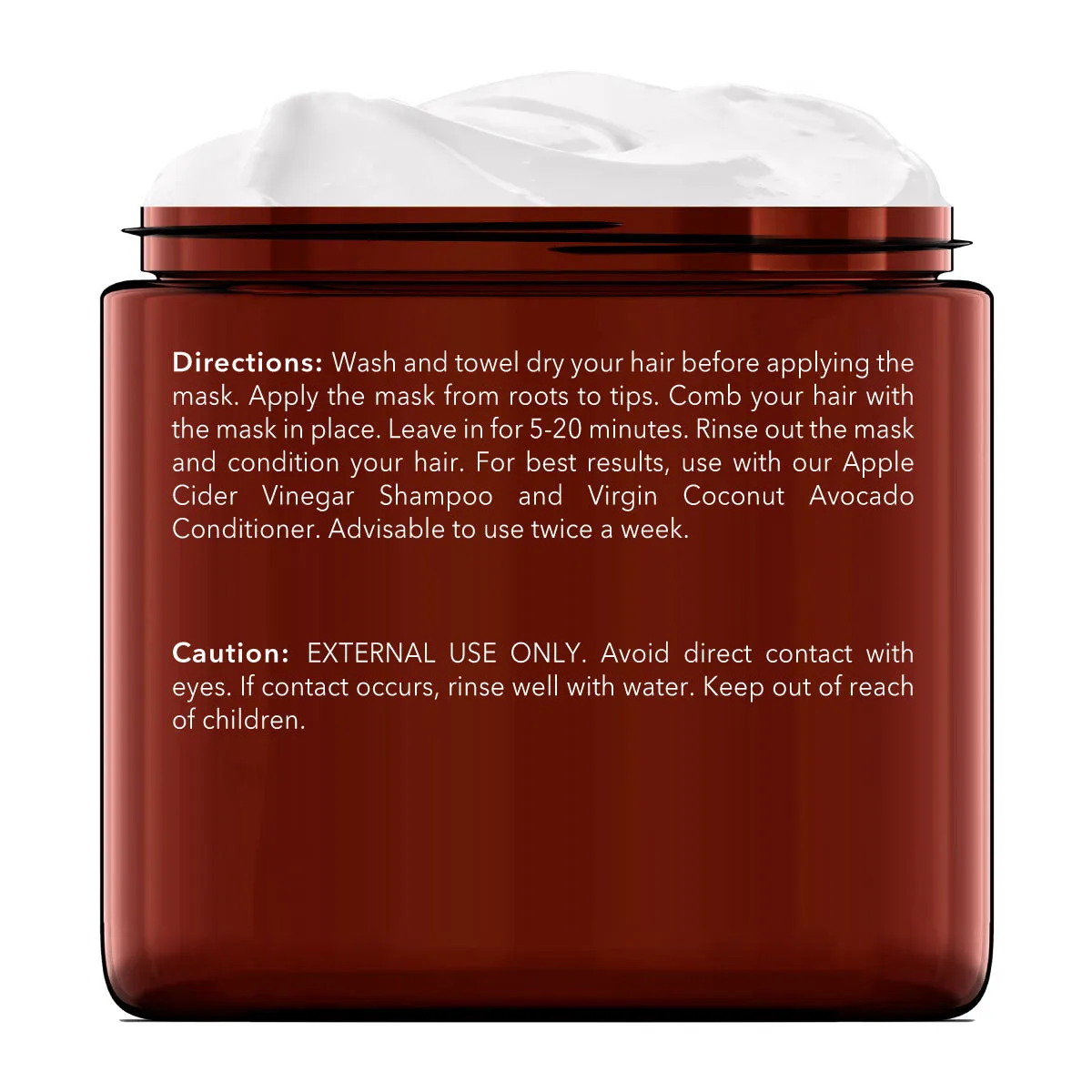 Apple Cider Vinegar Hair Mask 10 oz