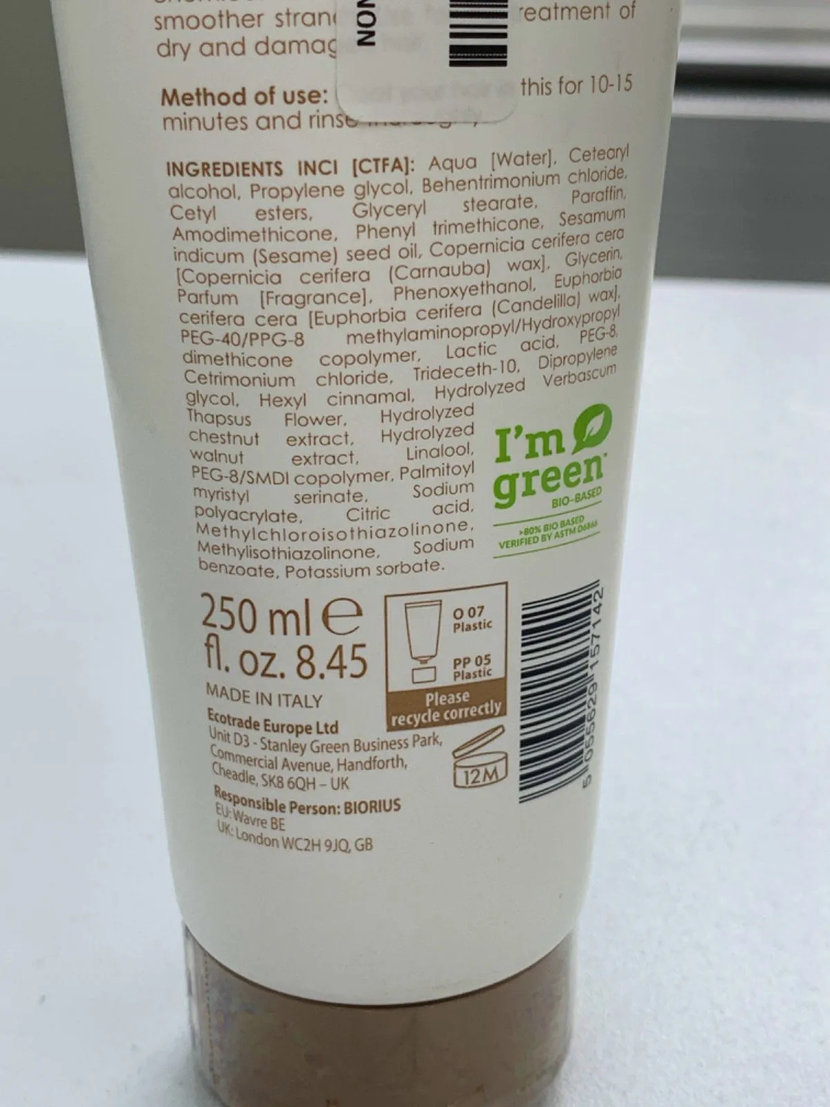 Beauty Works Restore Face Mask Intense Moisture 250 ml