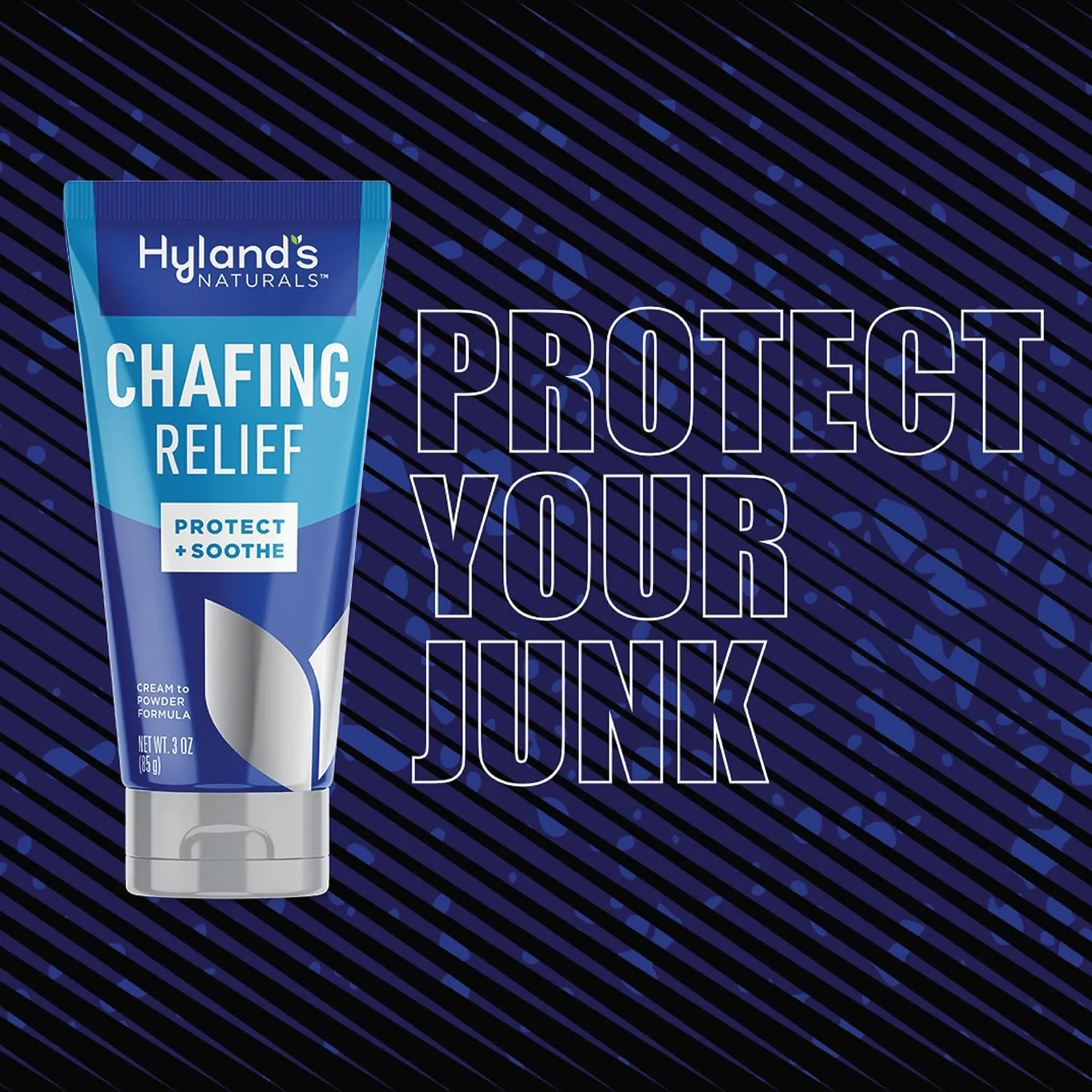 Hyland's Chafing Relief, Cream to Powder Formula, Anti Chafing Cream, 3 Ounce