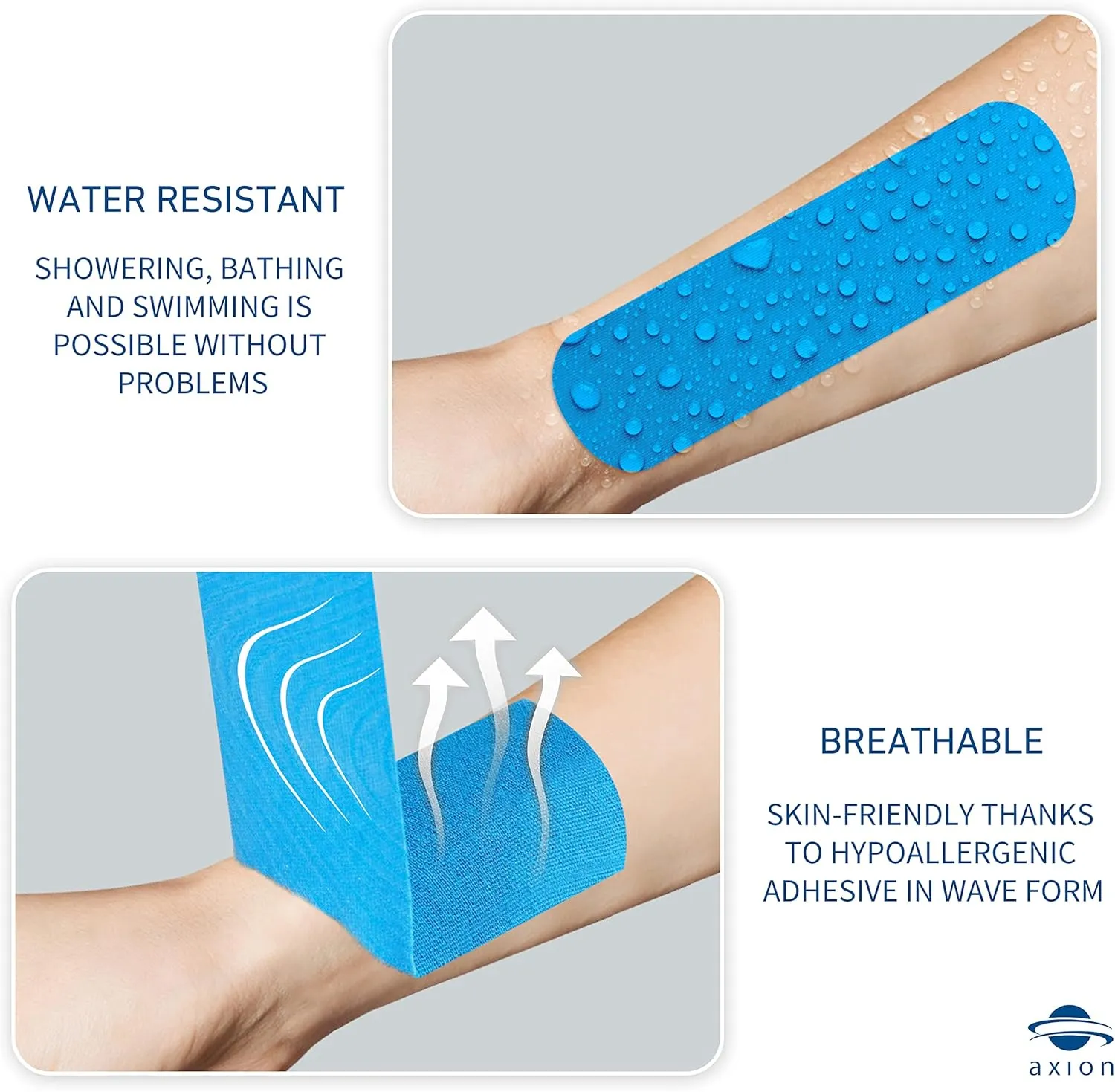 Kinesiology Tapes PRECUT Mix Set | 60 Pre-Cut Multicolored Sport Tape Strips 10 x 2 in - on 3 Rolls | Waterproof  Skin-Friendly  Elastic | Kinesiology Tapes Ideal for Sports