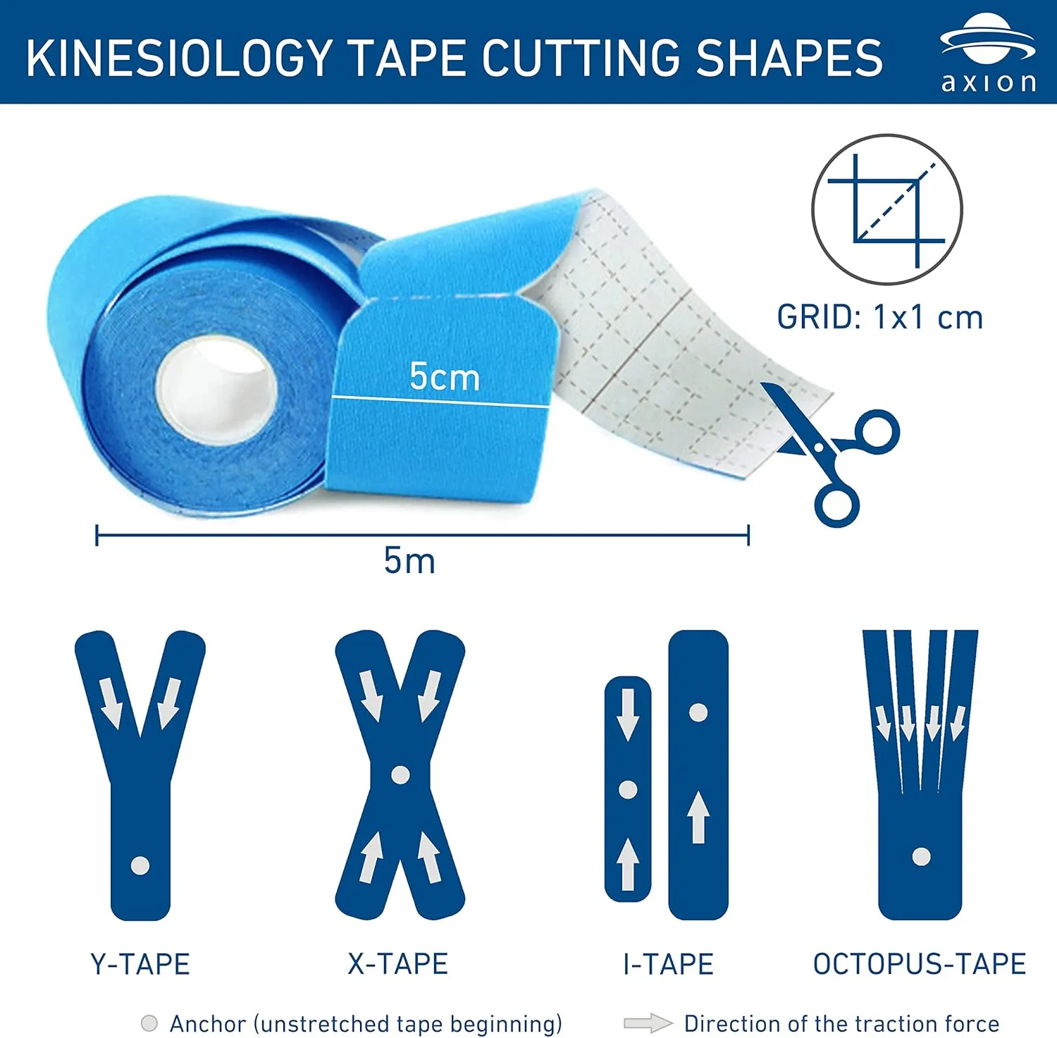 Kinesiology Tapes PRECUT Mix Set | 60 Pre-Cut Multicolored Sport Tape Strips 10 x 2 in - on 3 Rolls | Waterproof  Skin-Friendly  Elastic | Kinesiology Tapes Ideal for Sports