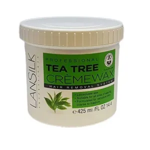 Lansilk Tea Tree Creme Wax - 425ml