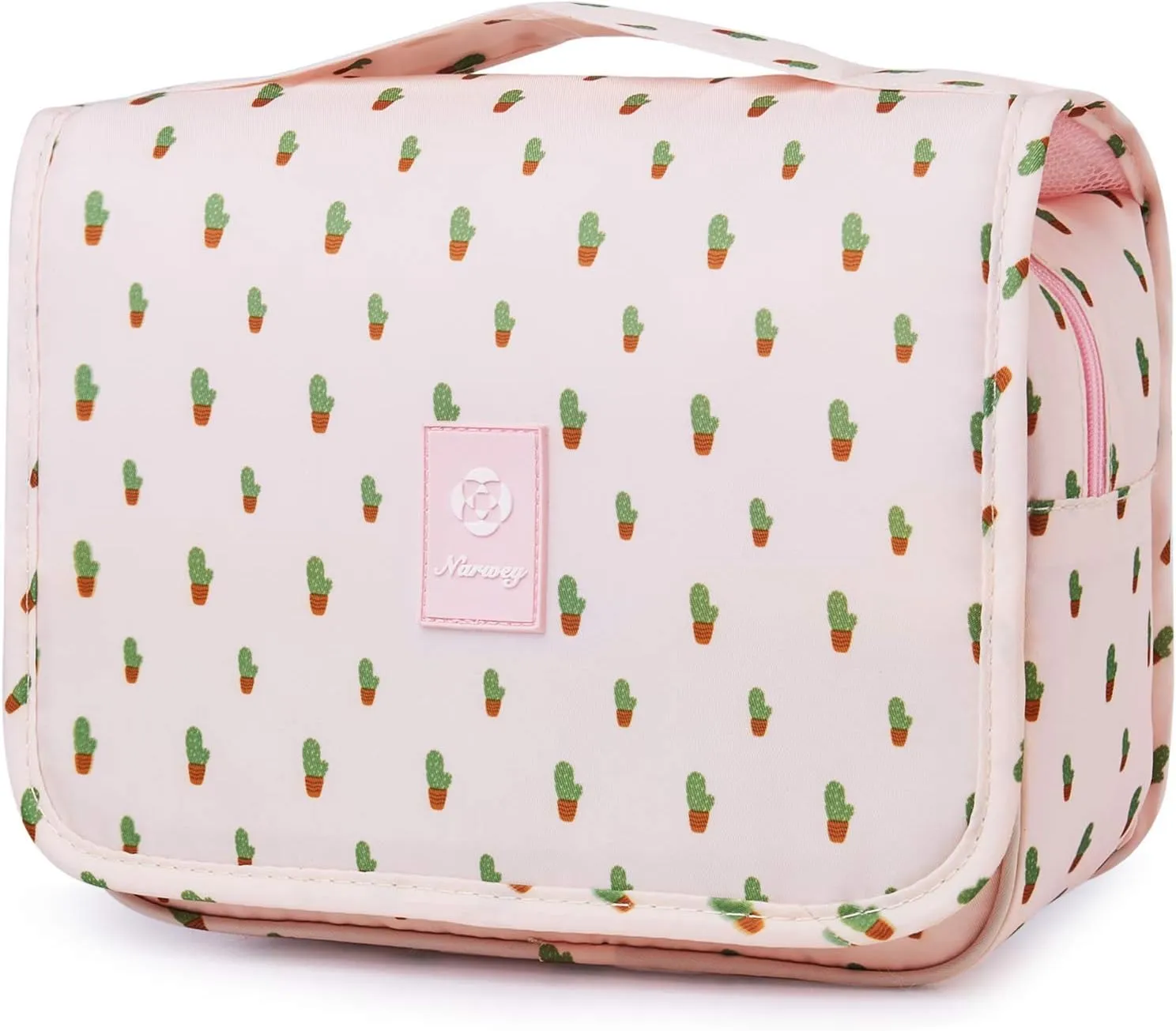 Narwey Hanging Travel Toiletry Bag Cosmetic Make up Organizer for Women and Girls Waterproof