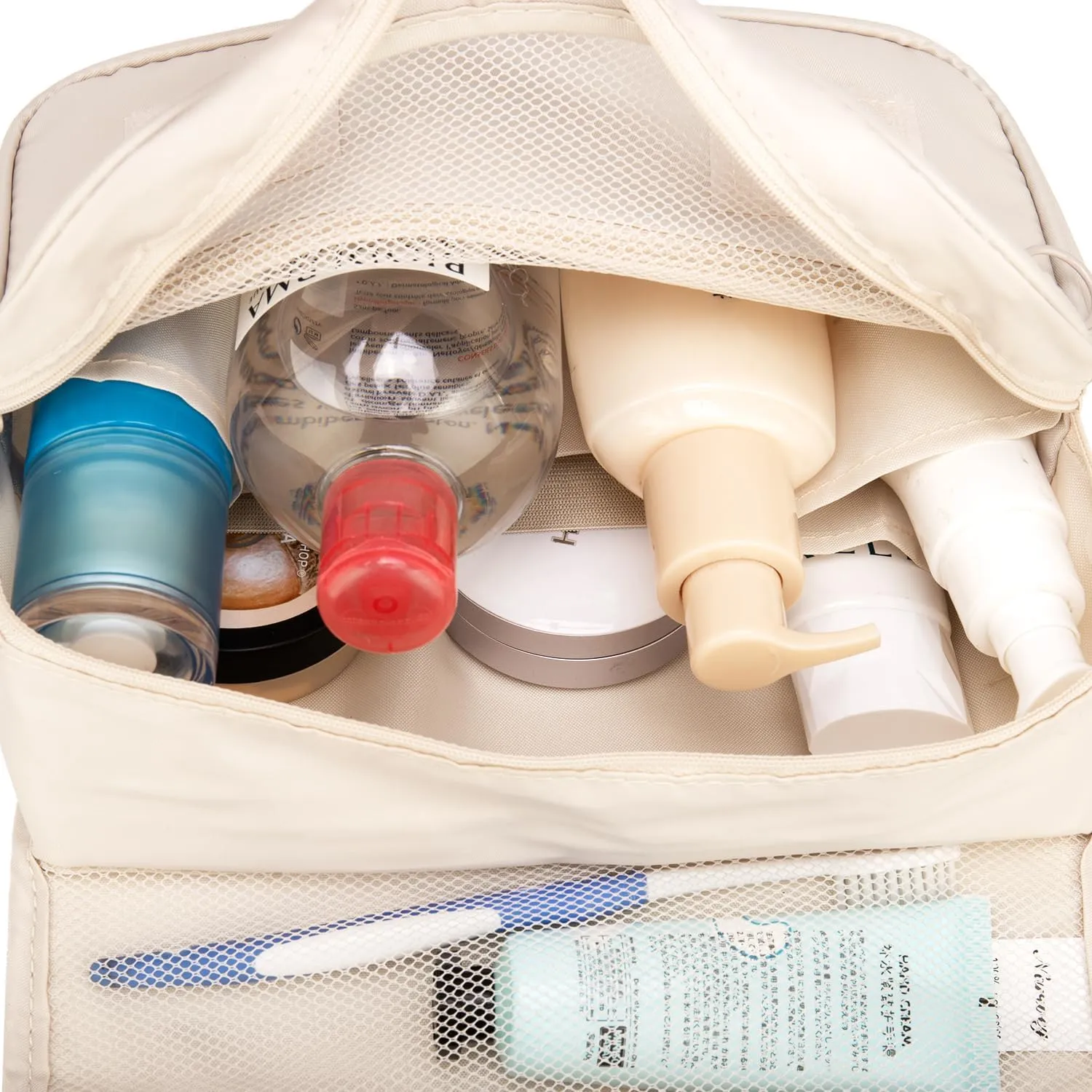 Narwey Hanging Travel Toiletry Bag Cosmetic Make up Organizer for Women and Girls Waterproof