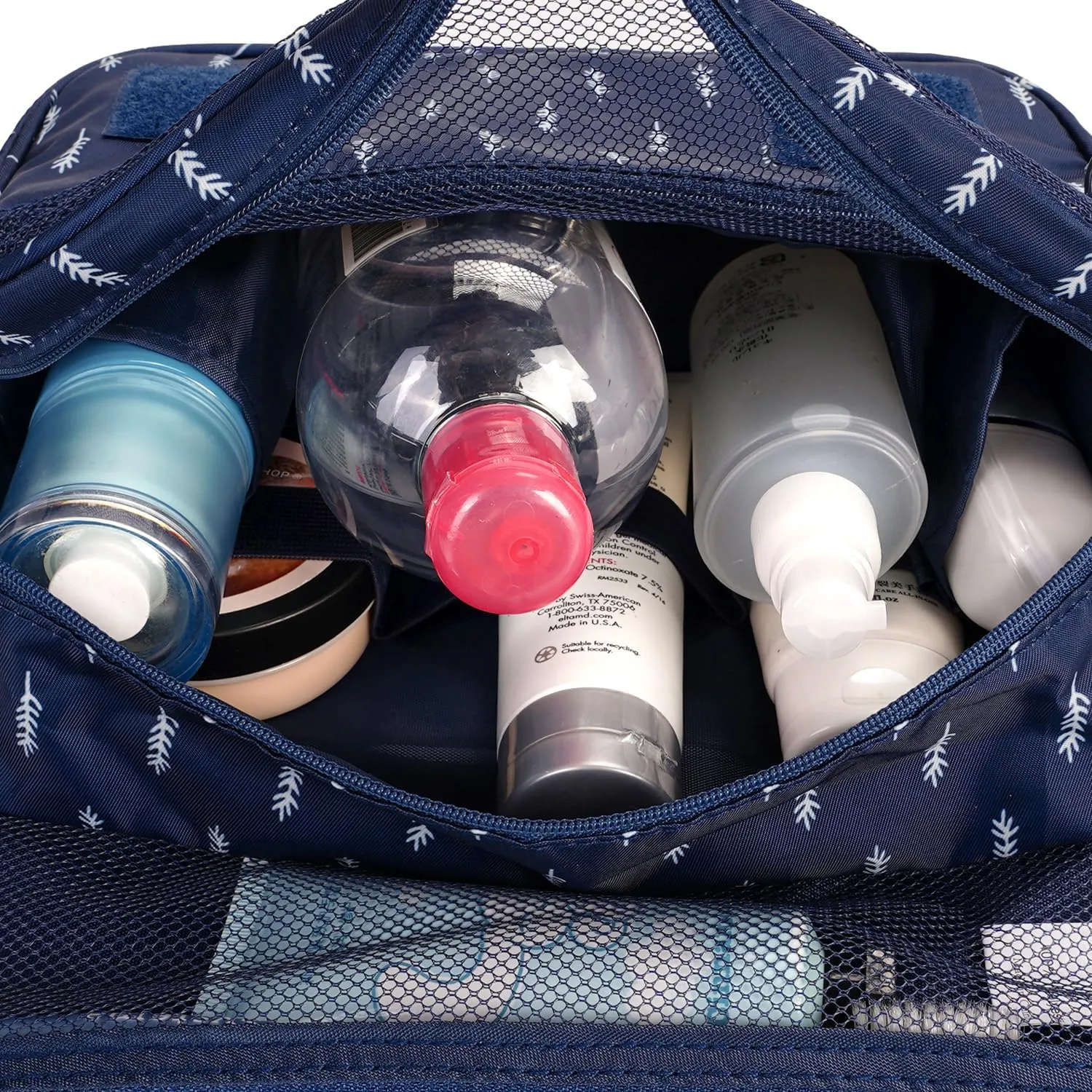 Narwey Hanging Travel Toiletry Bag Cosmetic Make up Organizer for Women and Girls Waterproof