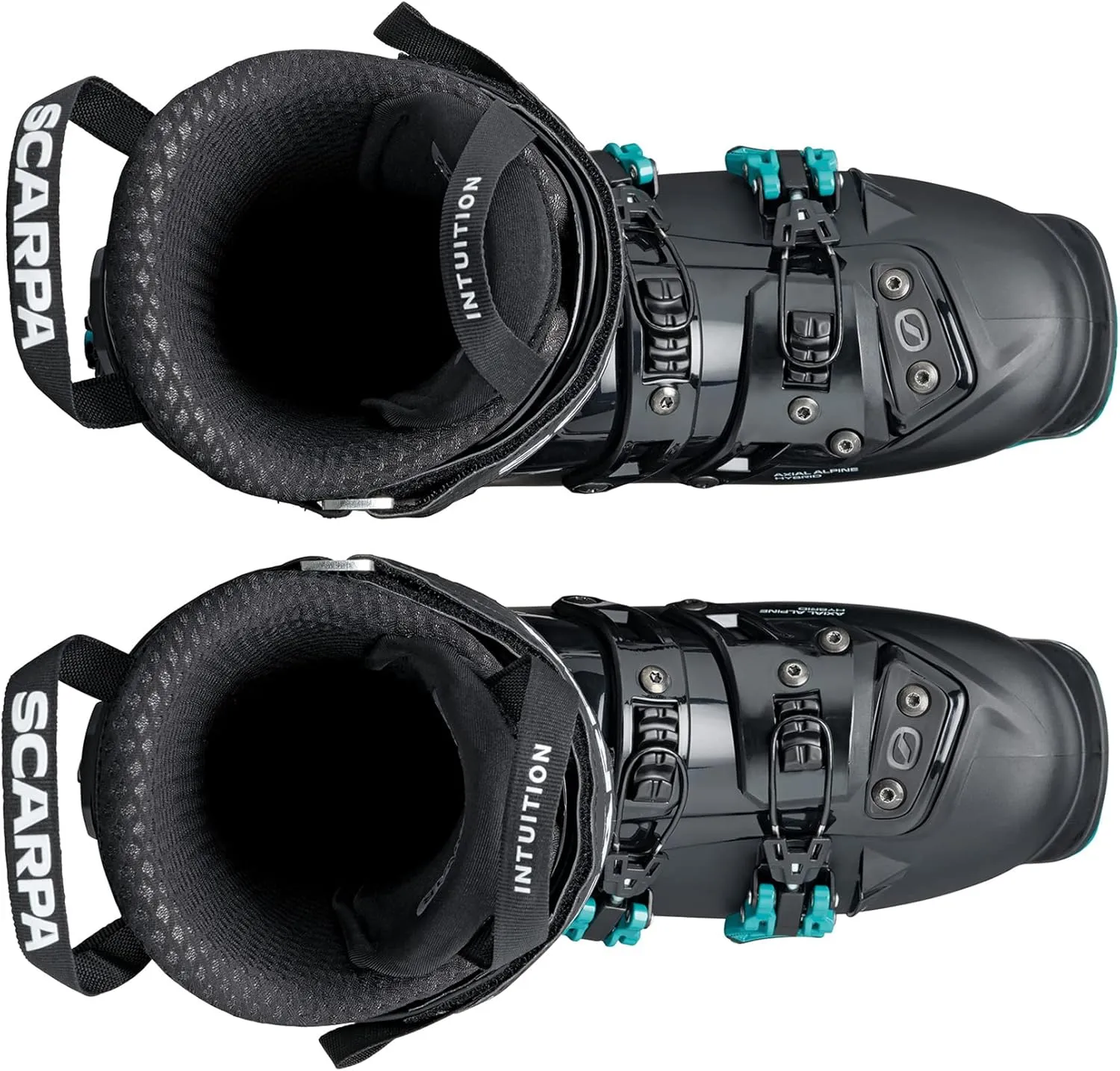 SCARPA Women's 4-Quattro SL 100 Flex Freeride Alpine Touring Ski Boots with GripWalk for Backcountry & Downhill Skiing