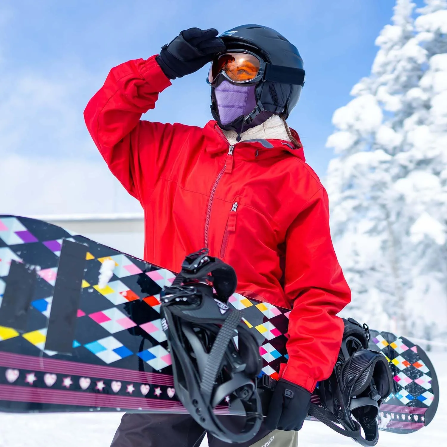 Ski Mask - Balaclava face Mask Wind Water Resistant for Cold Weather