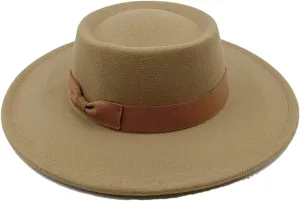 Sombrero Raised Top Fedora Hats Fedora Hat Jazz Hat Men's Round Top Hat Church Cap 15 56-58cm