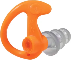 SureFire EP5 Sonic Defenders Max Full-Block Earplugs, triple flanged design, reusable