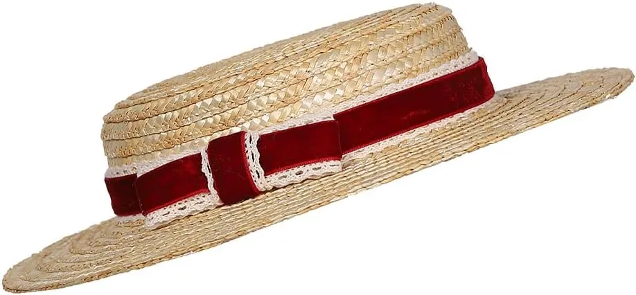 Women Bowknot Straw Hat Summer Fedoras Boater Summer Beach Sun Hat Cowgirl Fishing Hat Jazz Hat